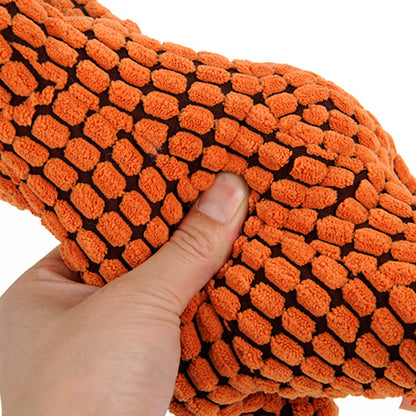 Giant Dinosaur Dog Toy - Plush Squeaker for Large Dogs