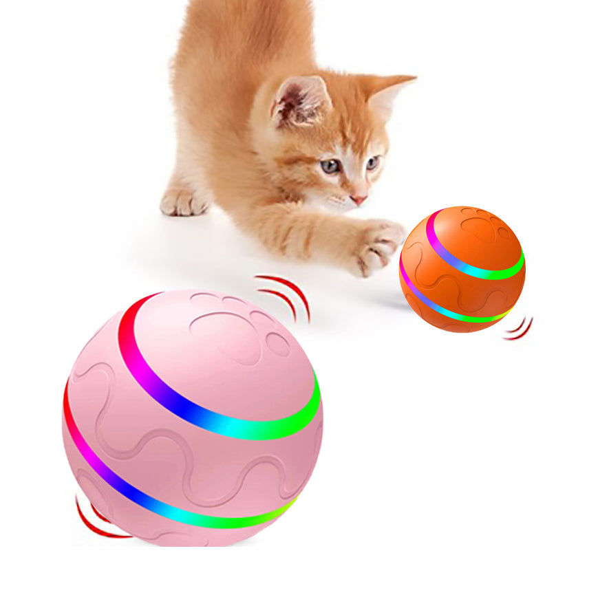 Smart Wicked Cat Ball Toy - USB Auto-Rotating Pet Ball