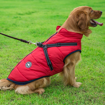 Waterproof Hooded Dog Coat - Winter Jacket for Small Breeds