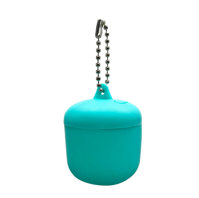LED Dog Tag Night Light - Rechargeable Anti-Lost Collar Pendant