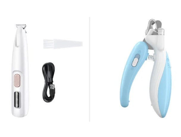 Pet Paw Trimmer with LED Light - Precision Dog Grooming