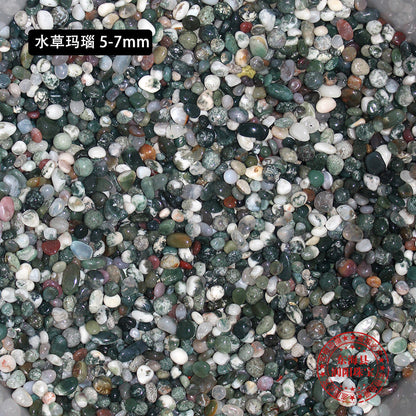 Natural Crystal Aquarium Gravel - Decorative Tank Stones (100g)