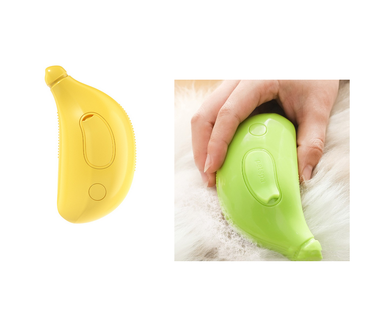 3-in-1 Pet Grooming Brush - Steam Massage Deshedder