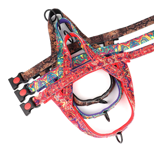 Nylon Dog Harness - Comfortable Adjustable Walking Harness