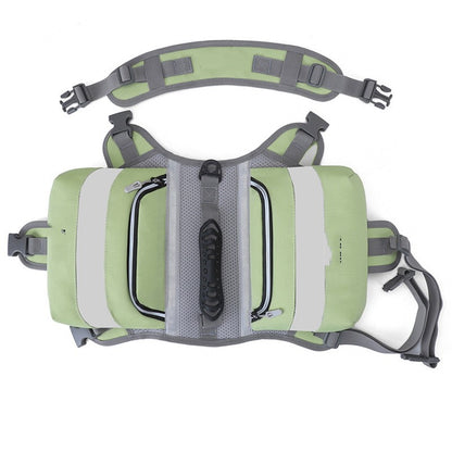 Outdoor Dog Backpack - Oxford Harness Pack for Large Dogs
