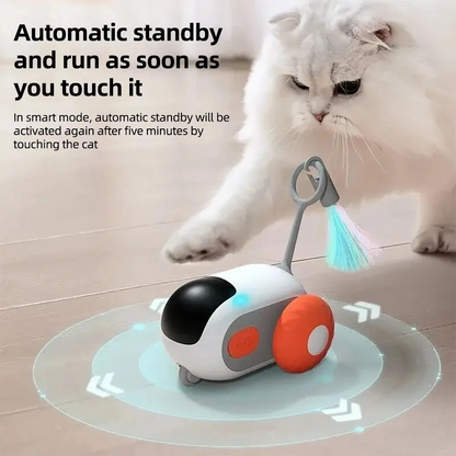 Smart Cat Toy Car - Remote Control Interactive Pet Toy