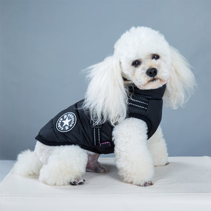 Waterproof Hooded Dog Coat - Winter Jacket for Small Breeds