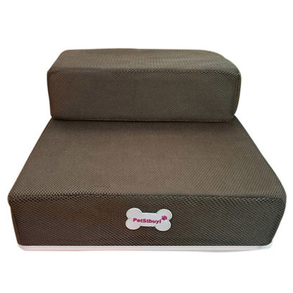 Foldable Pet Stairs - Soft Sponge Dog Steps for Bed & Couch