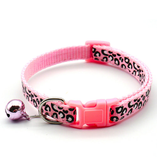 Adjustable Cat Collar - Safe Plastic Buckle Kitty Collar