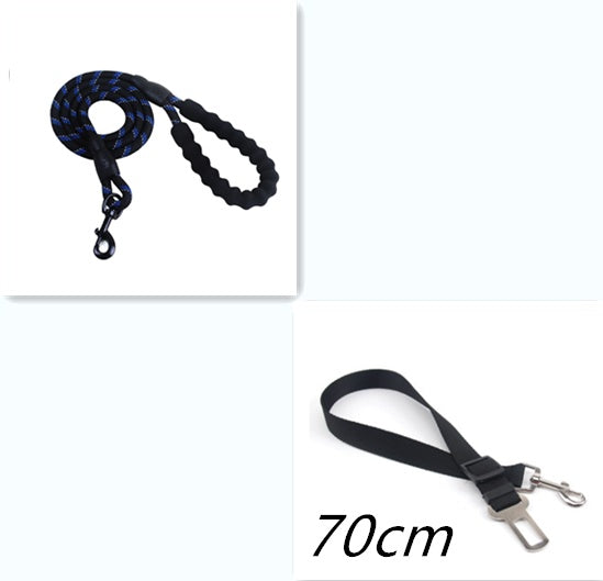 Reflective Nylon Dog Leash with Padded Foam Handle
