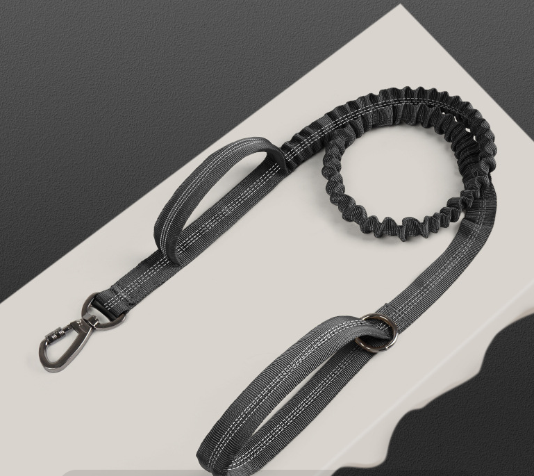Tactical Nylon Dog Harness with Leash - Medium & Large Breeds