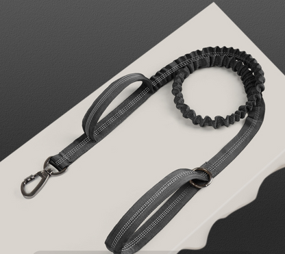 Tactical Nylon Dog Harness with Leash - Medium & Large Breeds