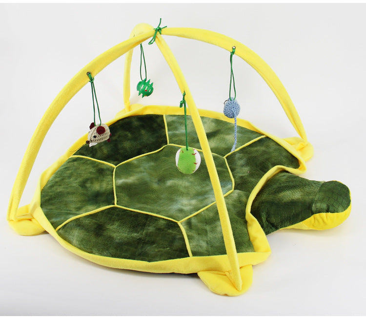 Collapsible Cat Play Tent - Interactive Exercise Bed