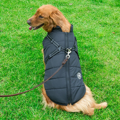 Waterproof Hooded Dog Coat - Winter Jacket for Small Breeds