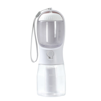 3-in-1 Dog Travel Cup - Water, Food & Waste Bag Dispenser