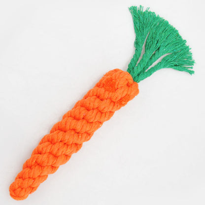 Plush Squeaky Dog Toy - Corduroy Teeth Cleaning Toy
