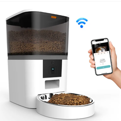 4L / 6L Automatic Pet Feeder - Dog & Cat Dry Food Dispenser