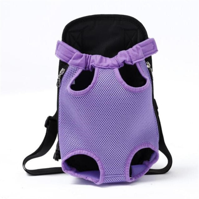 Pet Travel Backpack - Breathable Carrier for Cats & Small Dogs