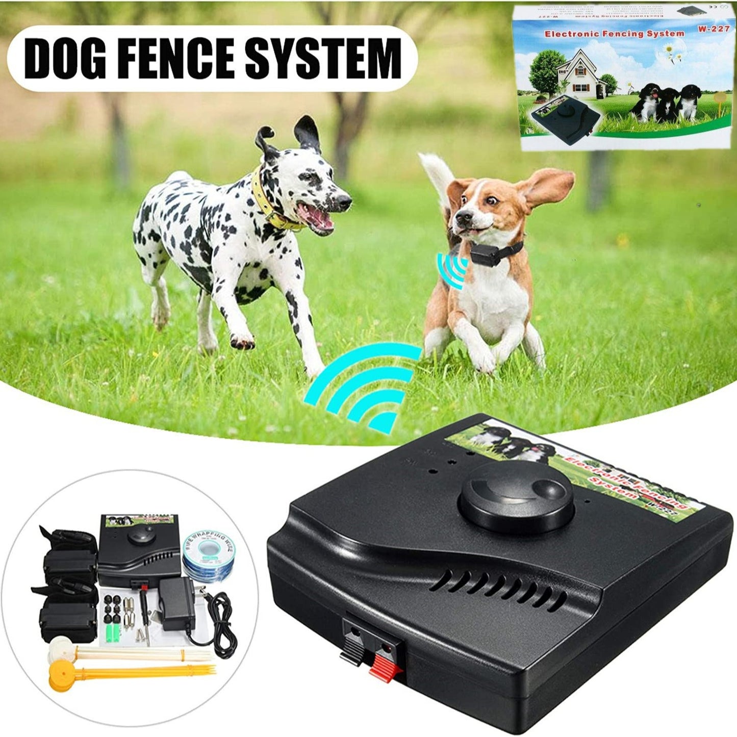 Smart Pet Fence Training Collar - Wireless Bark Stopper