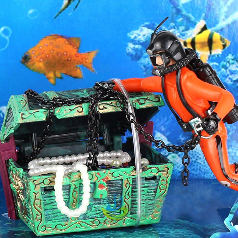 Large Aquarium Landscaping Decoration - Plastic Tank Ornament