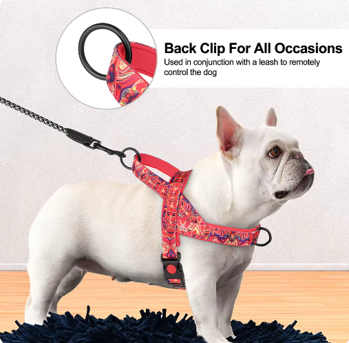 Nylon Dog Harness - Comfortable Adjustable Walking Harness