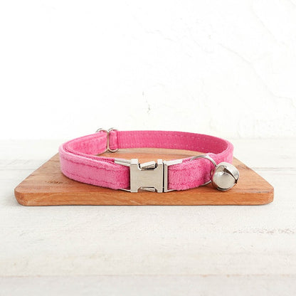Soft Adjustable Cat Collar - Comfortable Polyester Collar