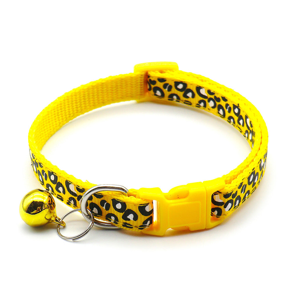 Adjustable Cat Collar - Safe Plastic Buckle Kitty Collar