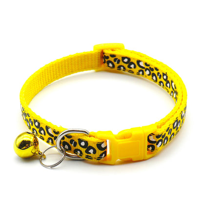 Adjustable Cat Collar - Safe Plastic Buckle Kitty Collar