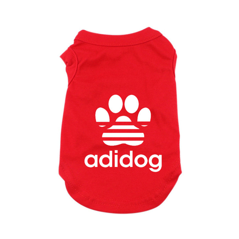 Summer Dog Vest - Breathable Cotton Shirt for Small Dogs