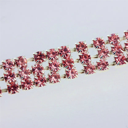 Rhinestone Pet Necklace - Elastic Cat & Dog Jewelry Collar