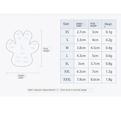 Dog Anti-Slip Paw Pads - Waterproof Traction Stickers