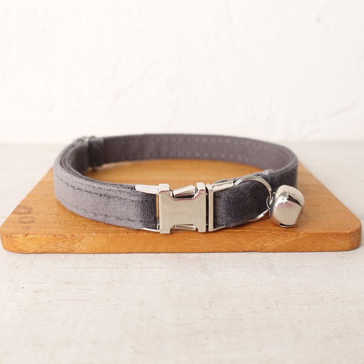 Soft Adjustable Cat Collar - Comfortable Polyester Collar