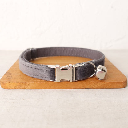 Soft Adjustable Cat Collar - Comfortable Polyester Collar