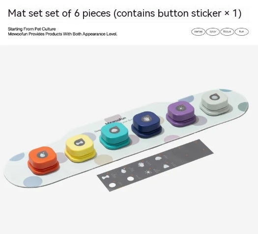 Pet Communication Buttons - Interactive Training Toy