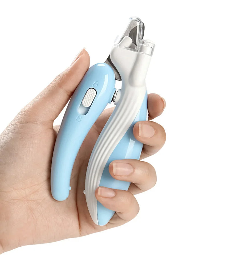 LED Pet Nail Clippers - Electric Nail Grinder with Light