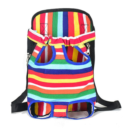 Pet Travel Backpack - Breathable Carrier for Cats & Small Dogs