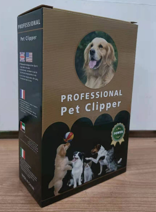 Rechargeable Pet Hair Clipper - Quiet Cat & Dog Shaver