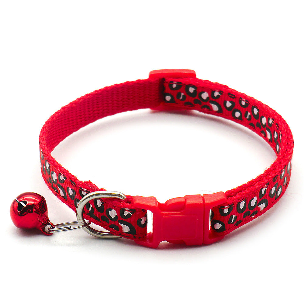 Adjustable Cat Collar - Safe Plastic Buckle Kitty Collar