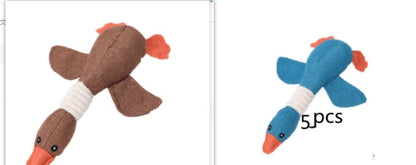 Plush Squeaky Dog Toy - Soft Puzzle Chew Toy