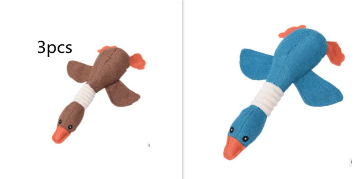 Plush Squeaky Dog Toy - Soft Puzzle Chew Toy