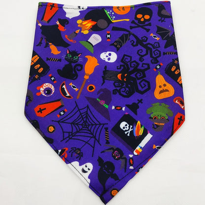 Tie-Dye Pet Bandana - Triangle Scarf Drool Towel for Dogs & Cats