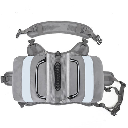 Outdoor Dog Backpack - Oxford Harness Pack for Large Dogs