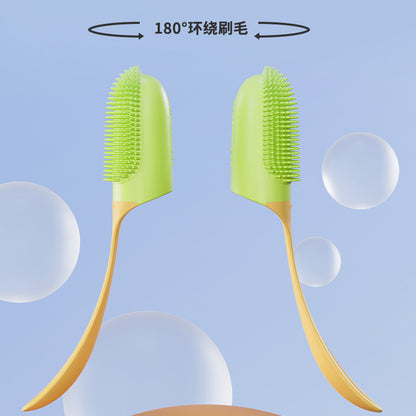 Silicone Finger Toothbrush for Dogs & Cats - Reusable Dental Cleaner