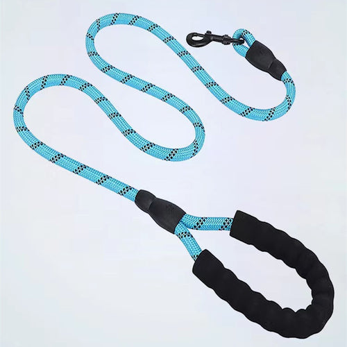 Reflective Nylon Dog Leash - 150 cm Safety Lead