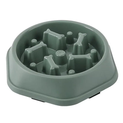 Slow Feeder Pet Bowl - Promotes Healthy Digestion