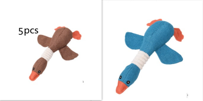 Plush Squeaky Dog Toy - Soft Puzzle Chew Toy