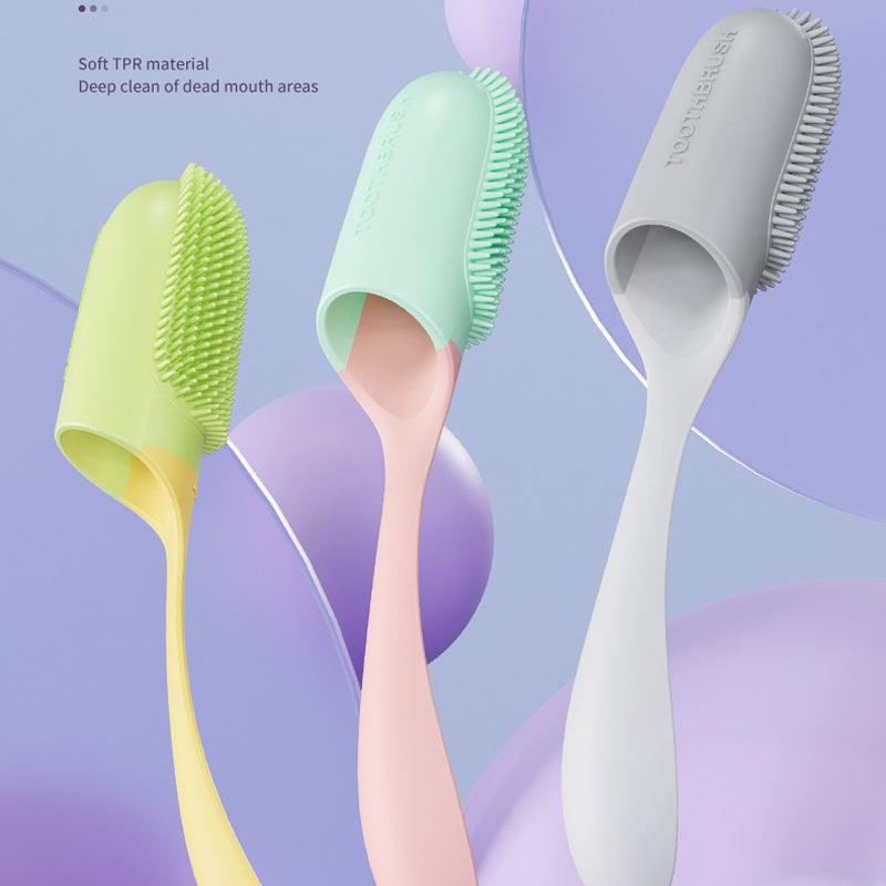 Silicone Finger Toothbrush for Dogs & Cats - Reusable Dental Cleaner