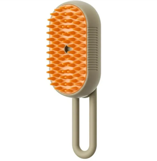 3-in-1 Electric Pet Grooming Brush - Steam & Massage