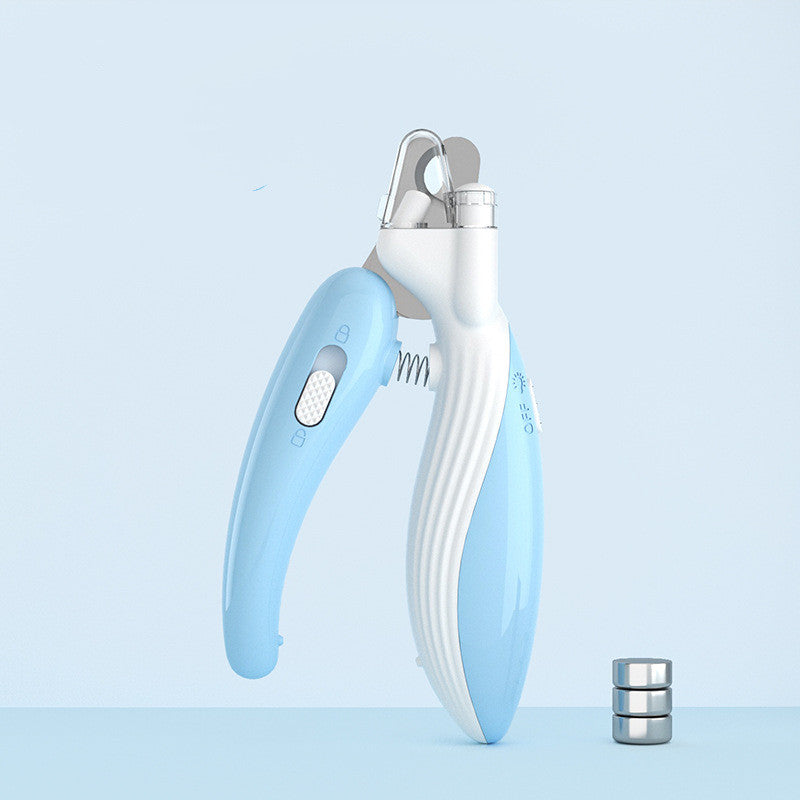 LED Pet Nail Clippers - Electric Nail Grinder with Light