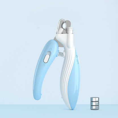 LED Pet Nail Clippers - Electric Nail Grinder with Light